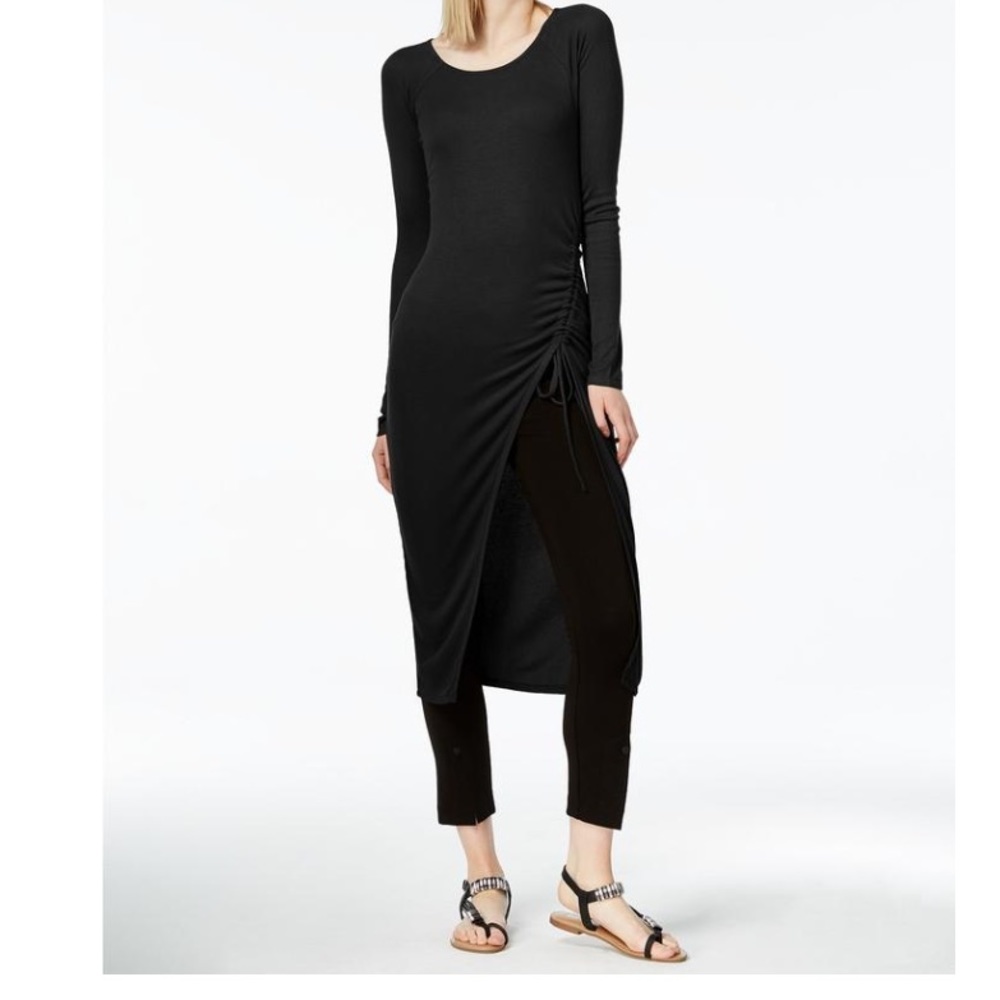 Bar III Ruched Tunic Blouse